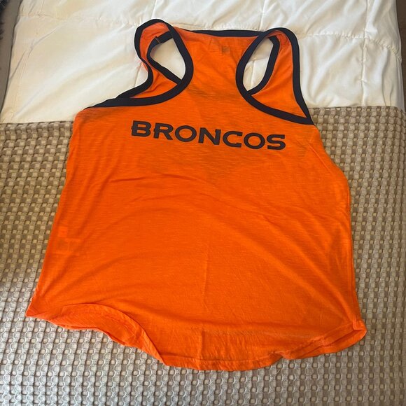 NFL Team Apparel Women's XL Denver Broncos Tank Top - Picture 3 of 3